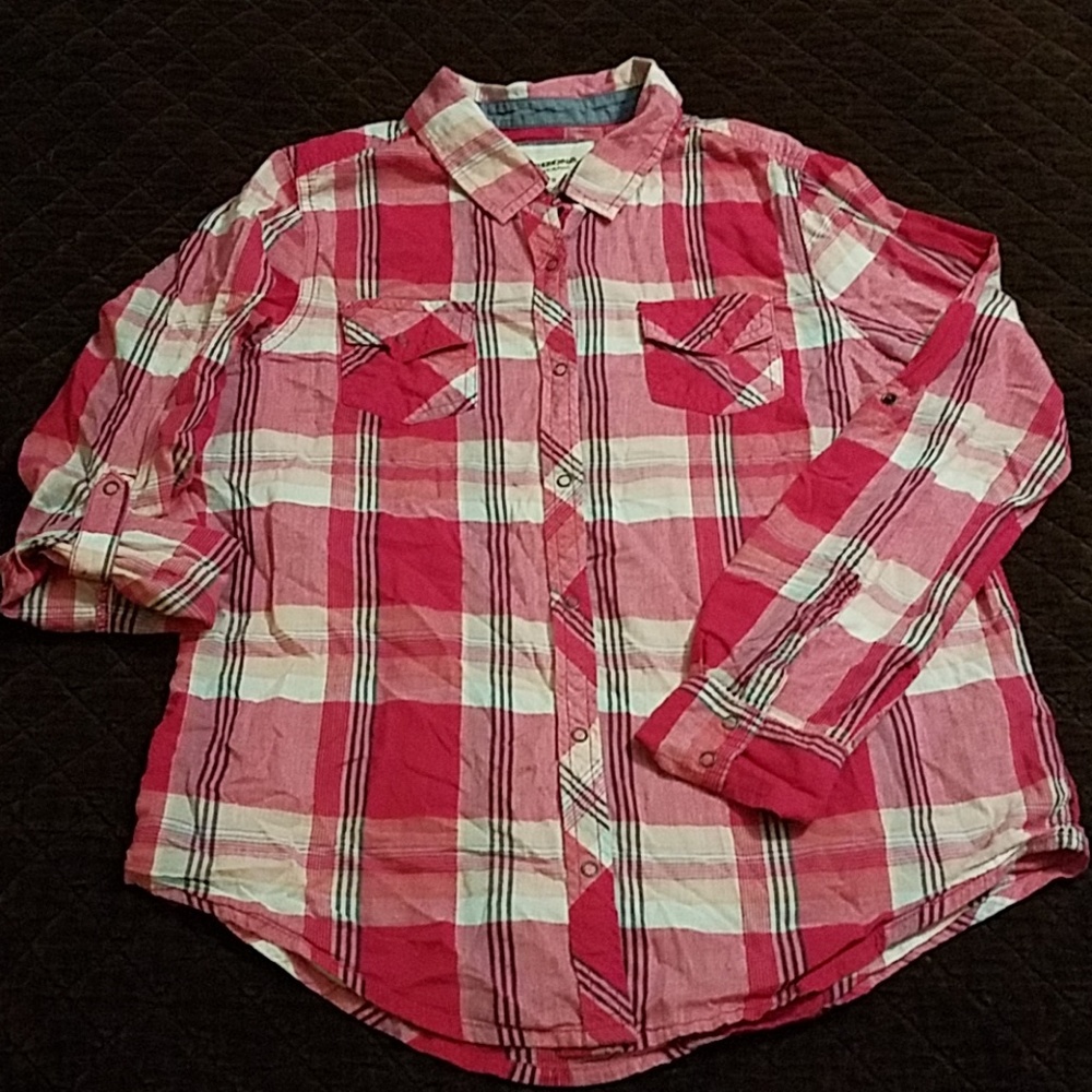 Arizona Jeans snap down